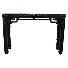 Vintage Chinoiserie Altar/Sofa Table 'Hand Painted'