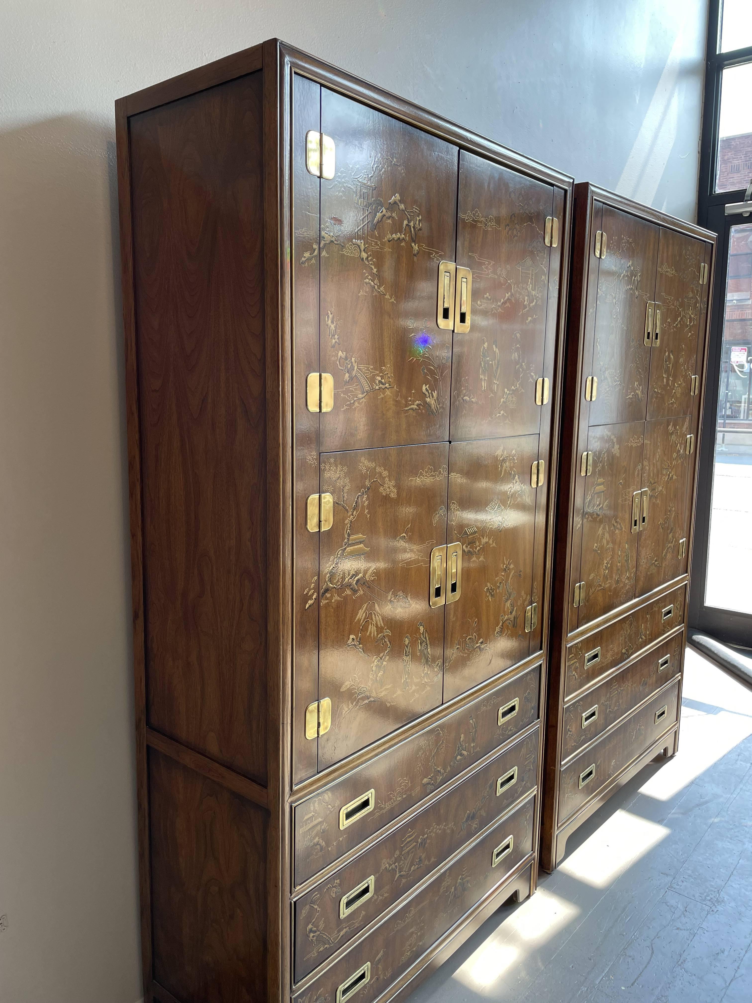 drexel chinoiserie cabinet