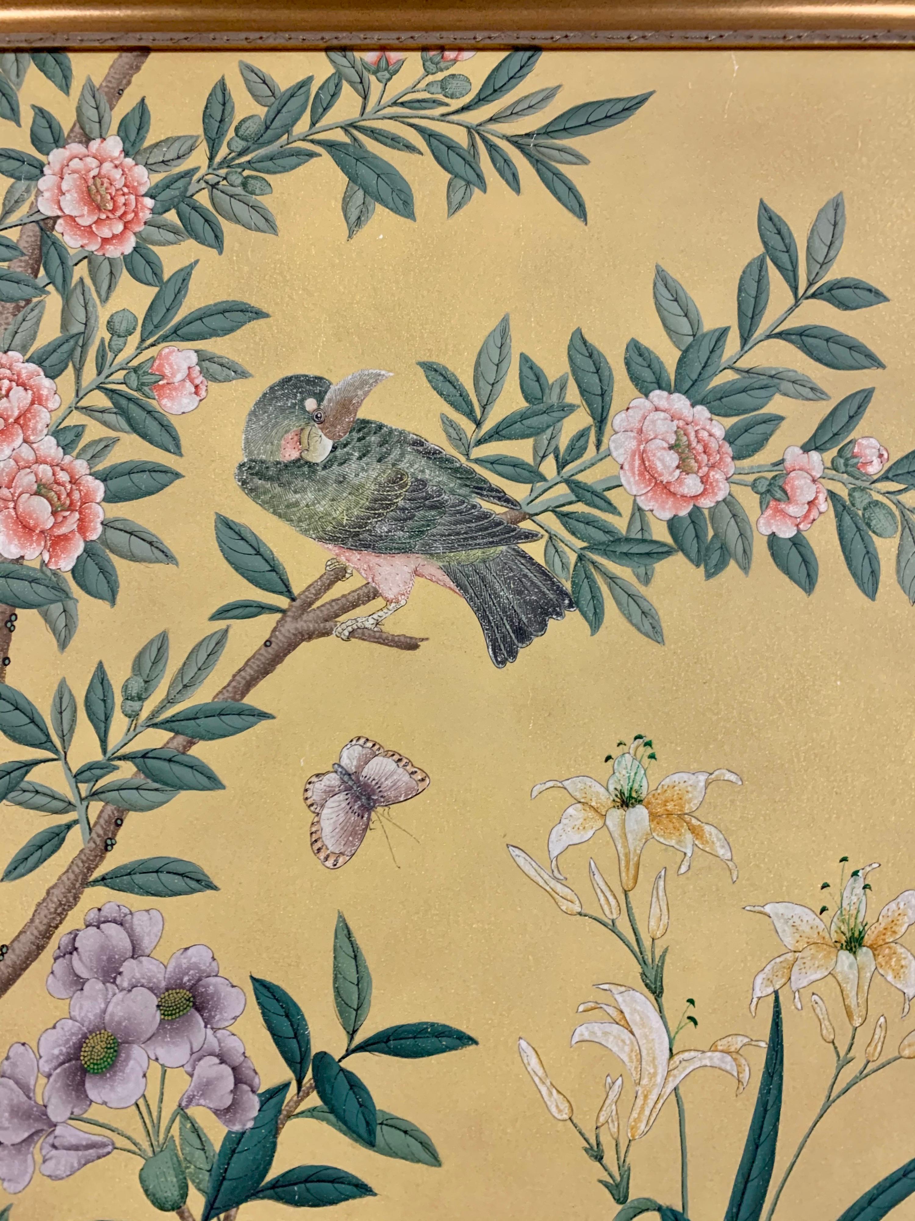 Chinoiserie Asian Painting on Board 5