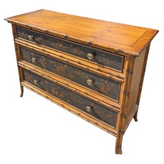 Chinoiserie Bambus Stil Kommode oder dekorativen Schrank Asian Style