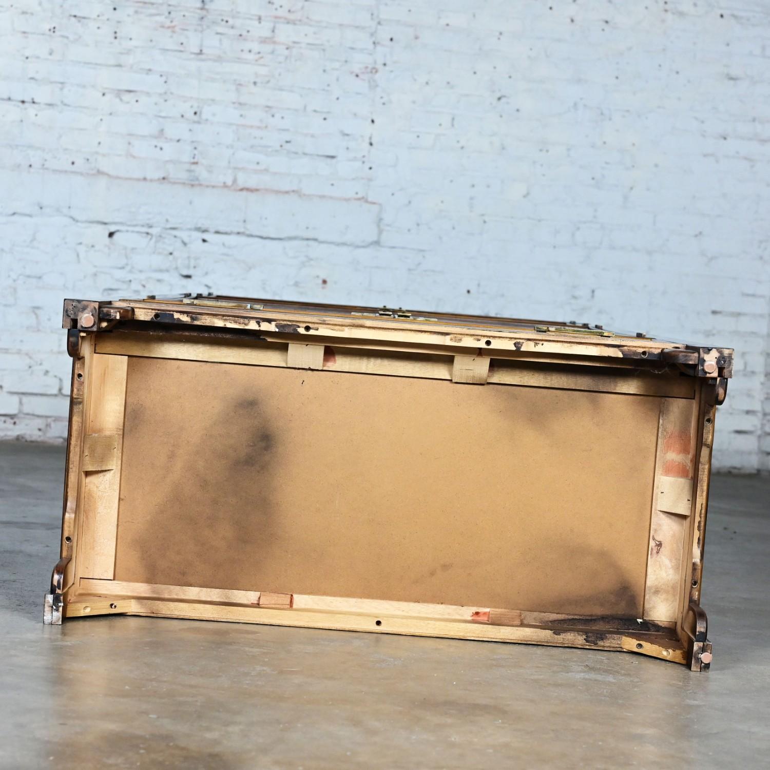 Chinoiserie Black & Burl Chin Hua Armoire by Raymond K. Sabota for Century Furn 6