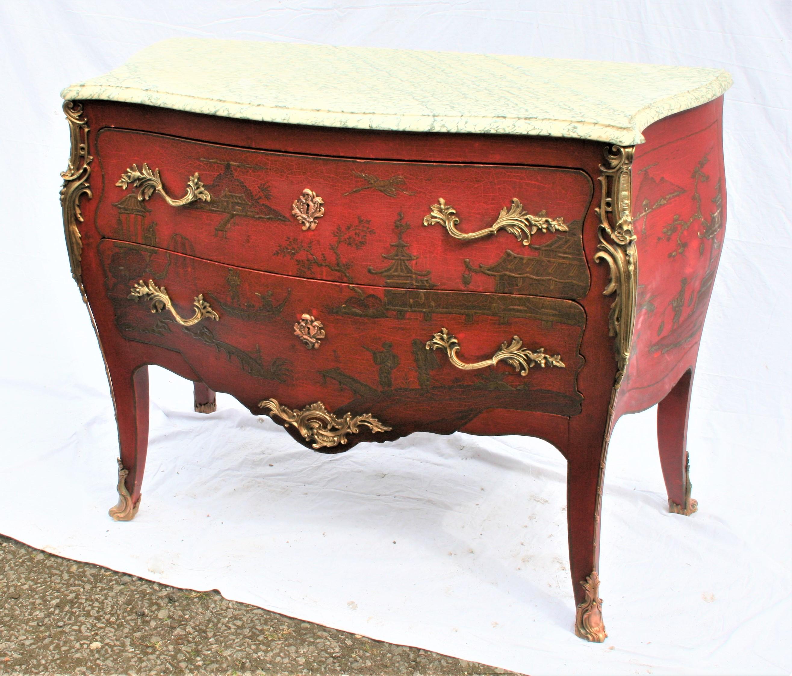 red commode