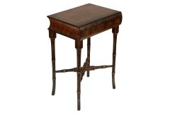 Chinoiserie Book Top Side Table by Harden Furniture