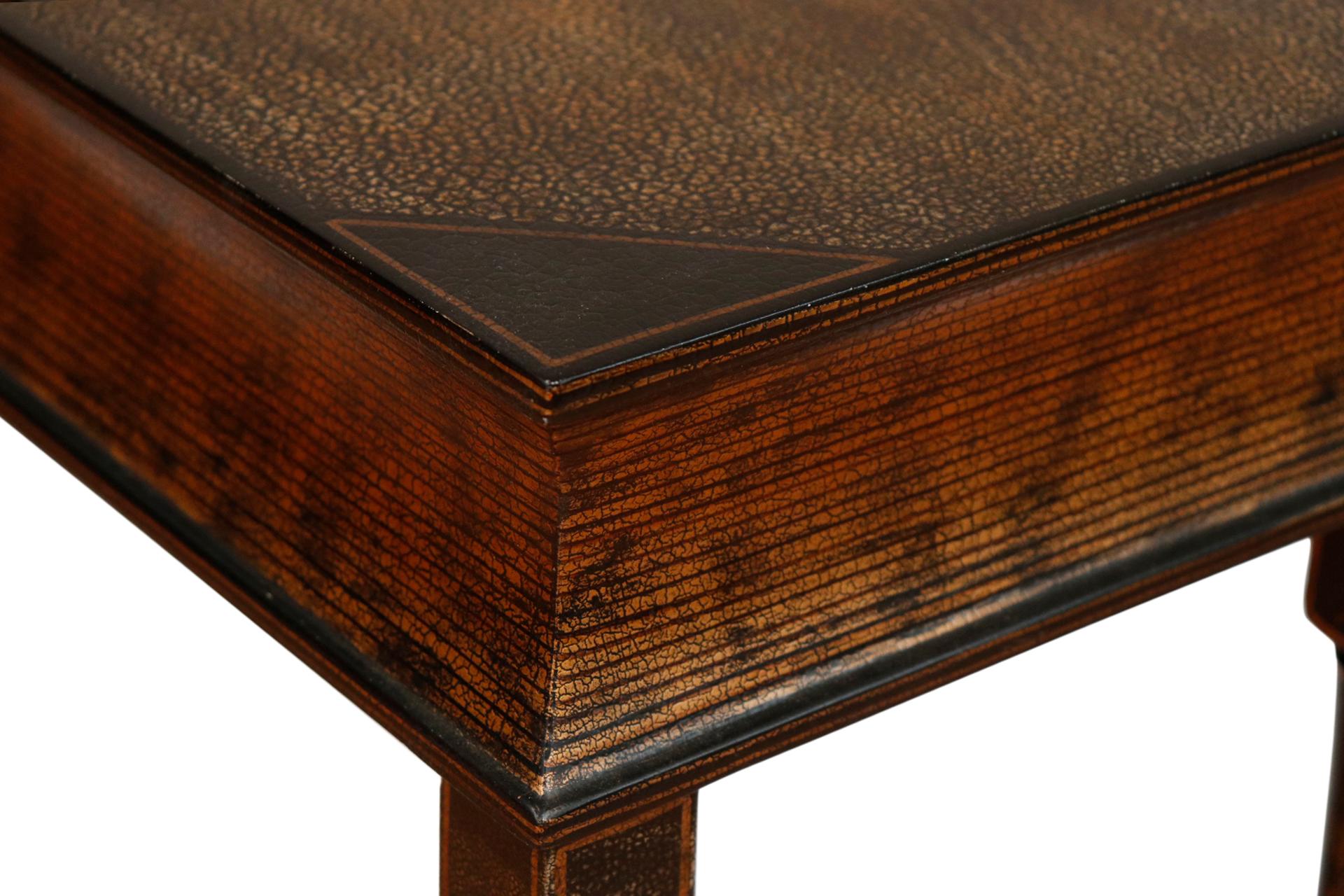 Chinoiserie Book Top Side Table by Harden Furniture 3
