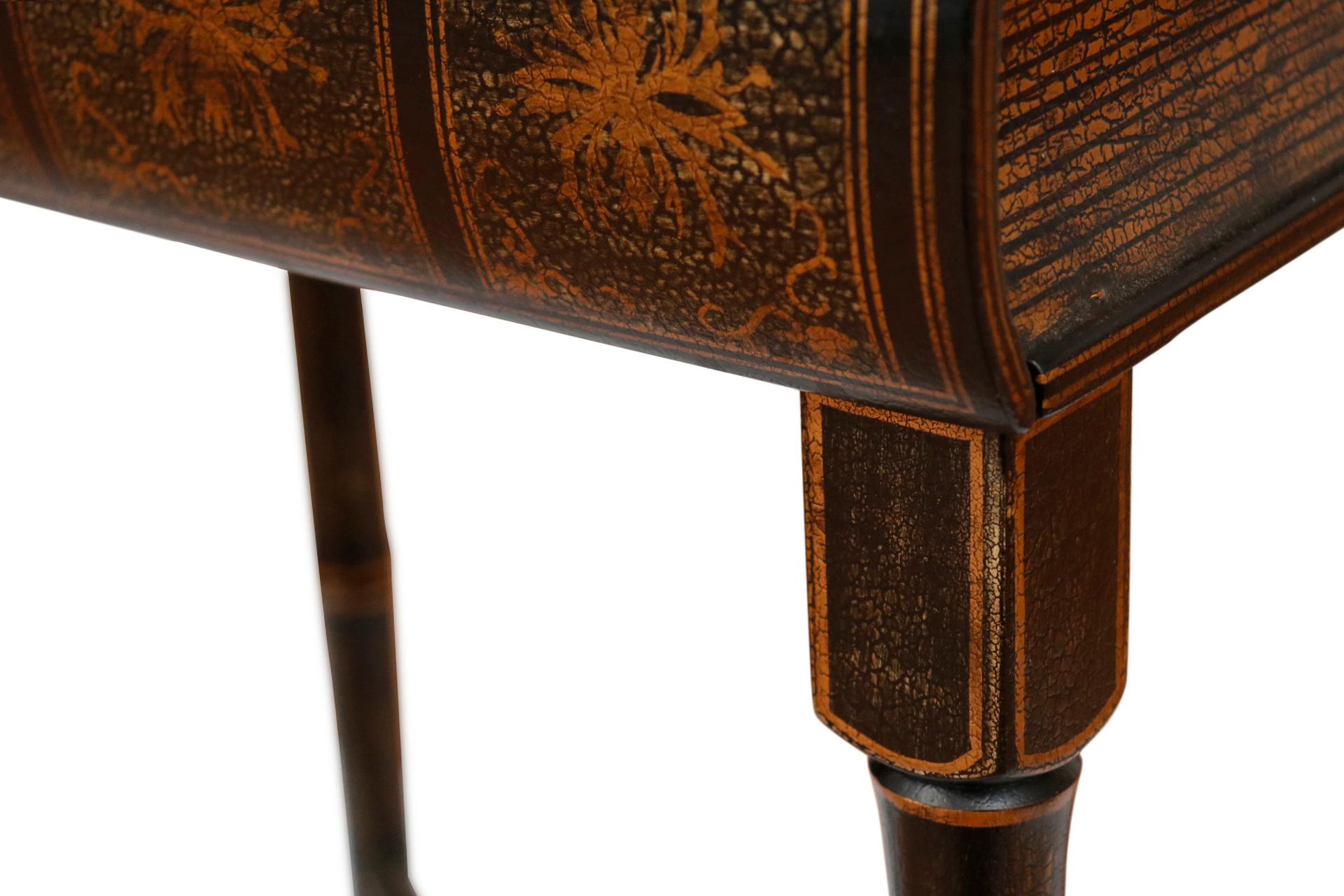 Chinoiserie Book Top Side Table by Harden Furniture 4