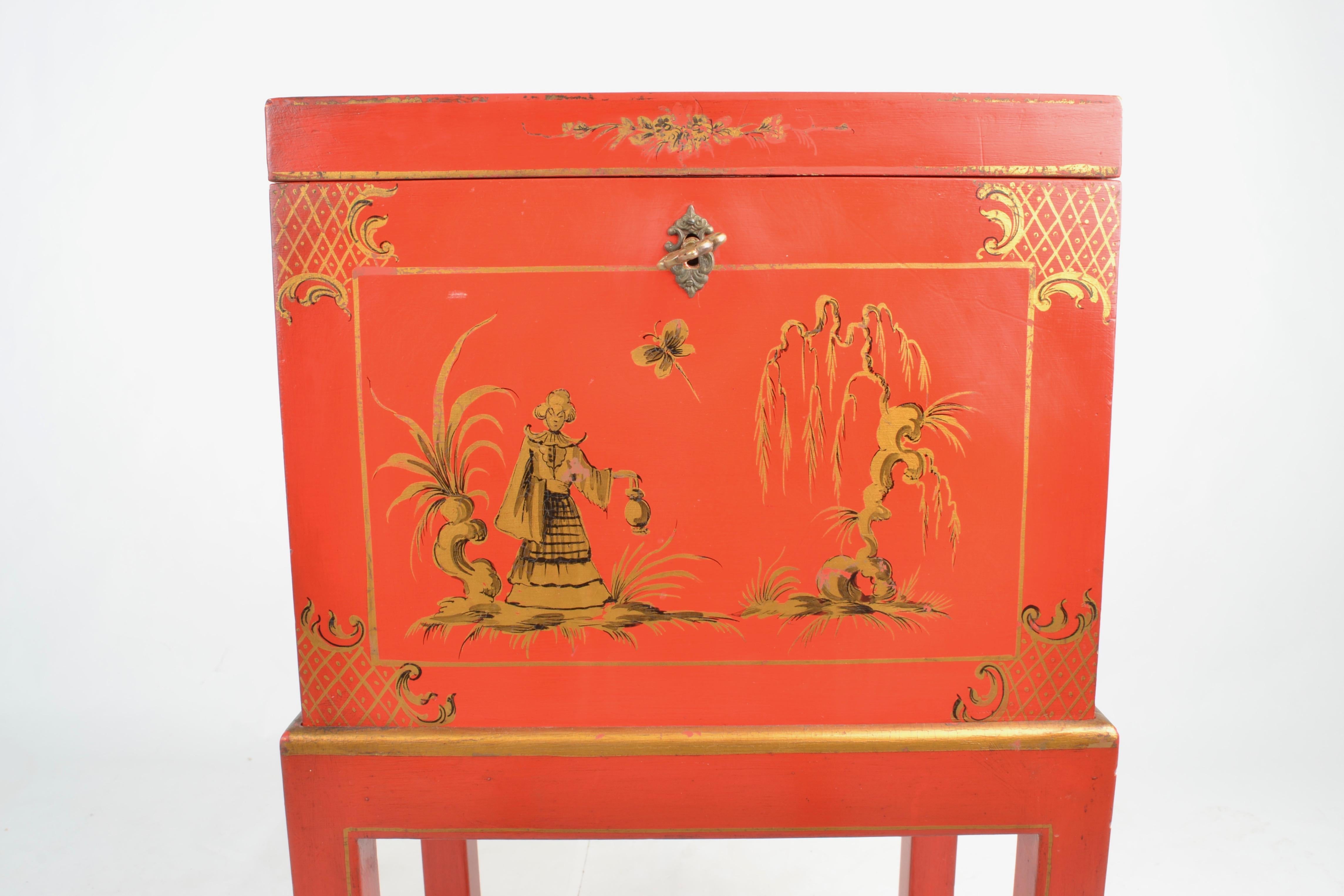 Chinoiserie Box on Stand 5