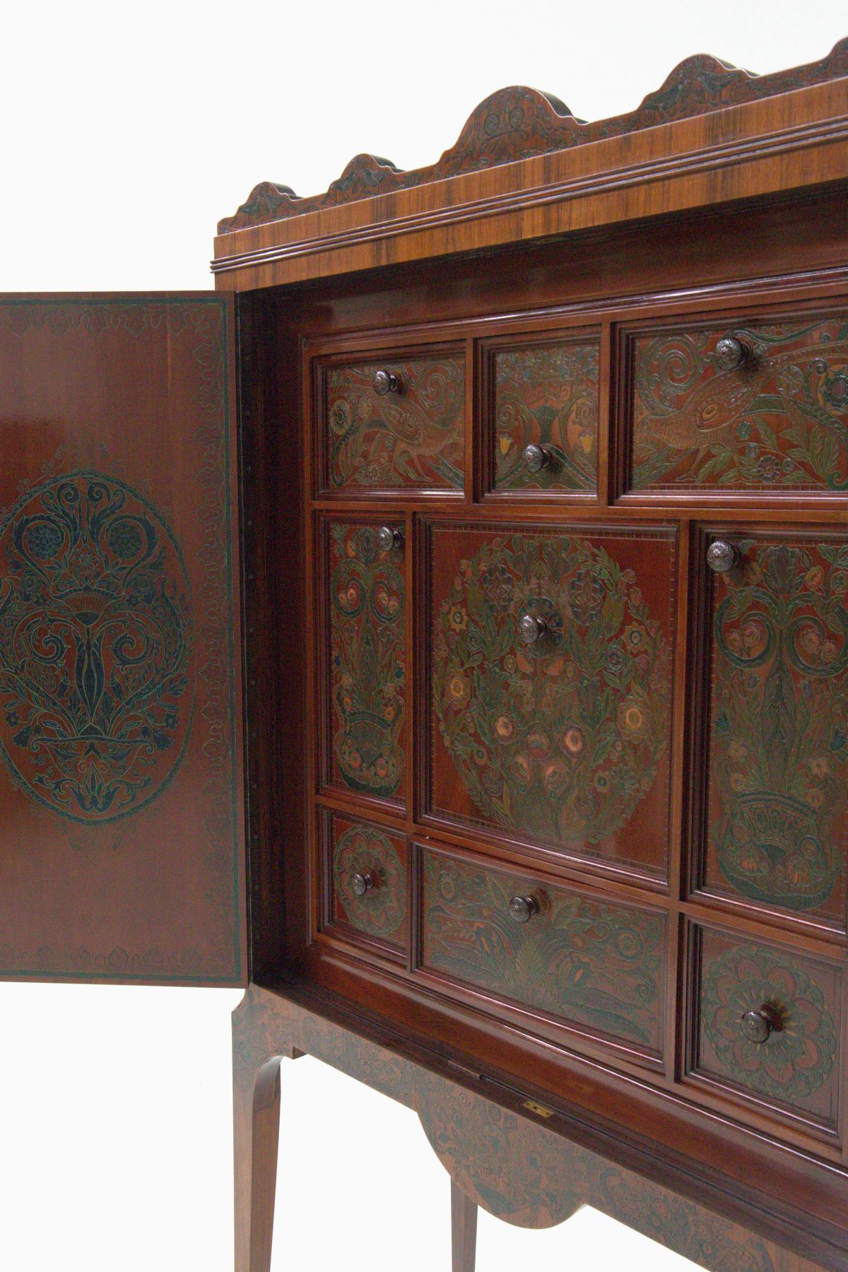 Chinoiserie Cabinet by Giambattista Gianotti, Unique piece  For Sale 4