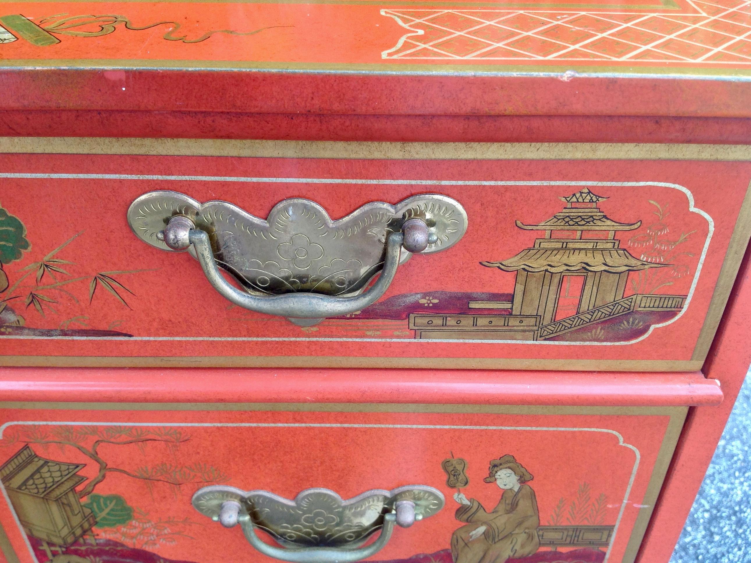 Chinoiserie Chest by Baker 5