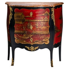 Cassettiera Chinoiserie, prima metà del XX secolo