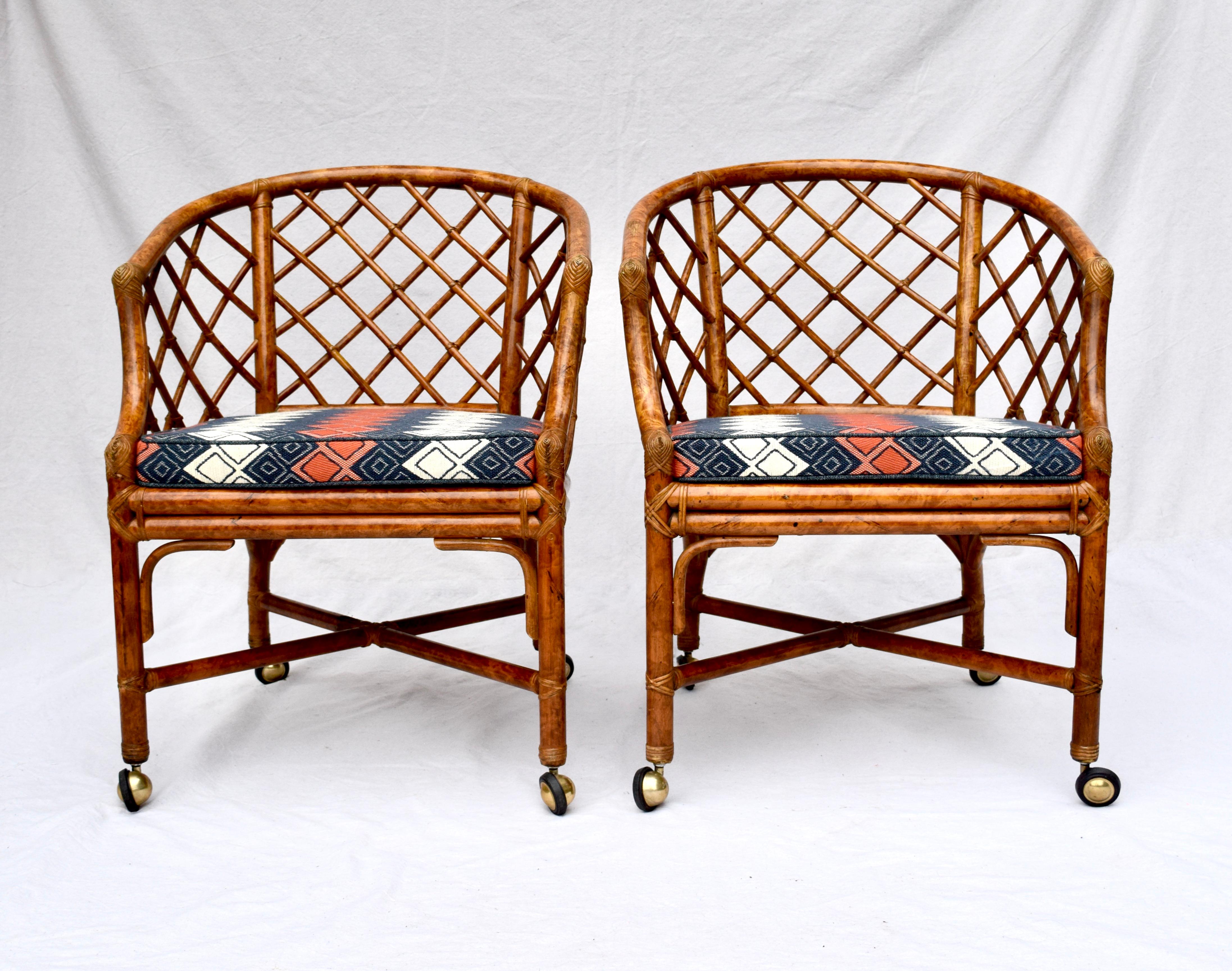rattan chair with wheels
