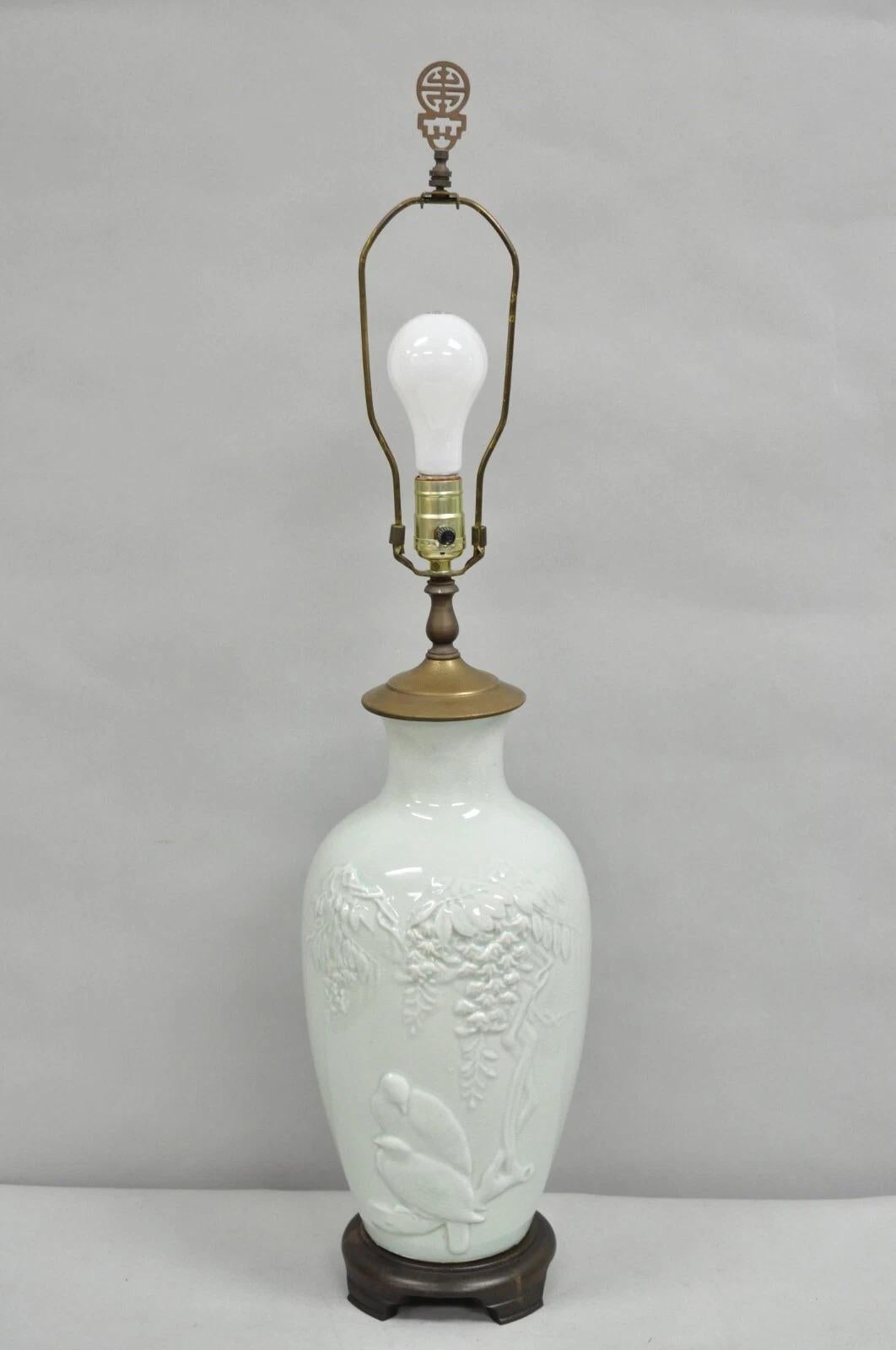 Lampada da tavolo Jardiniere in porcellana cinese Greene & Greene Greene 