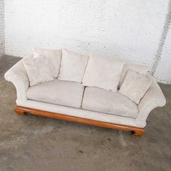 Chinoiserie Chow Leg Ming Style Sofa by Schnadig International Furniture