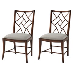 Sillas de comedor Chinoiserie Cockpen (Juego de 2)