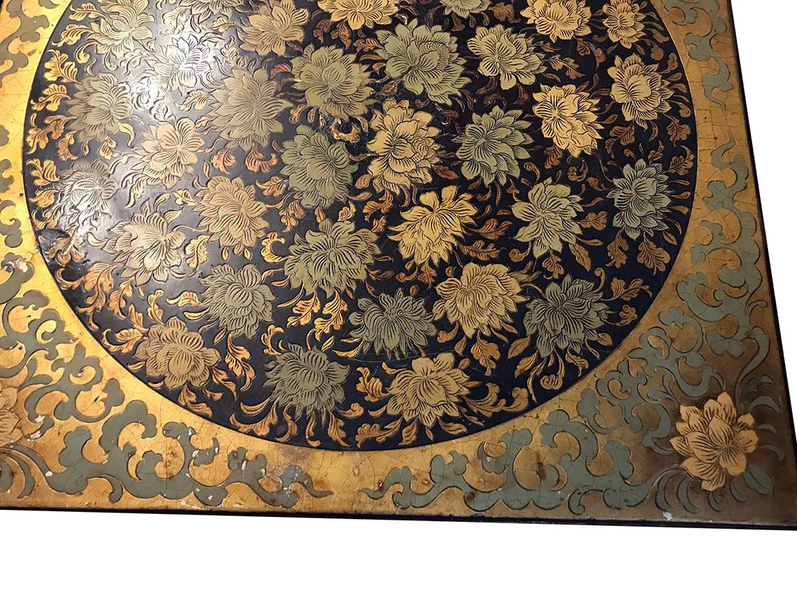 Milieu du XXe siècle Table basse Chinoiserie en vente