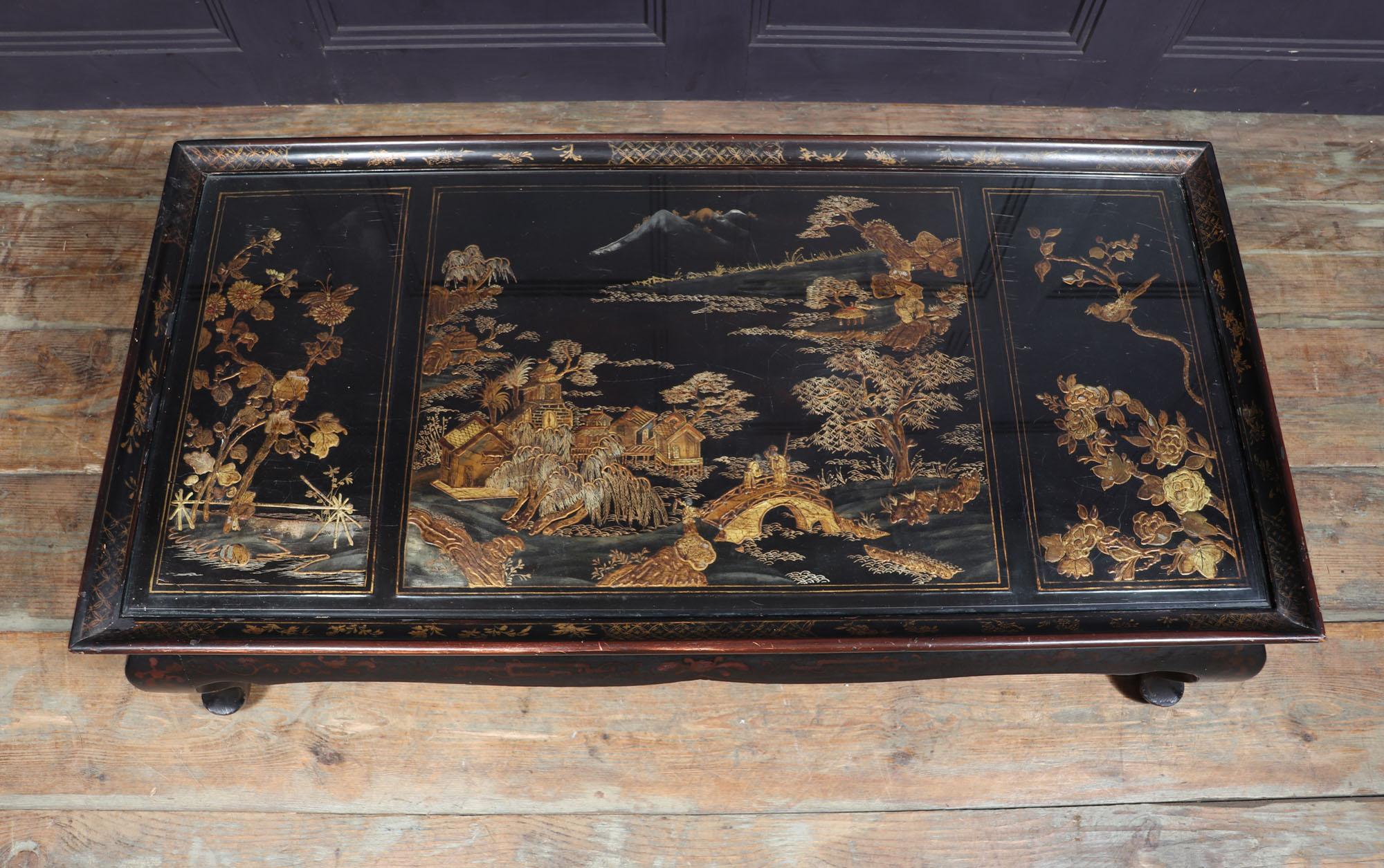 Mid-19th Century Chinoiserie Coffee Table