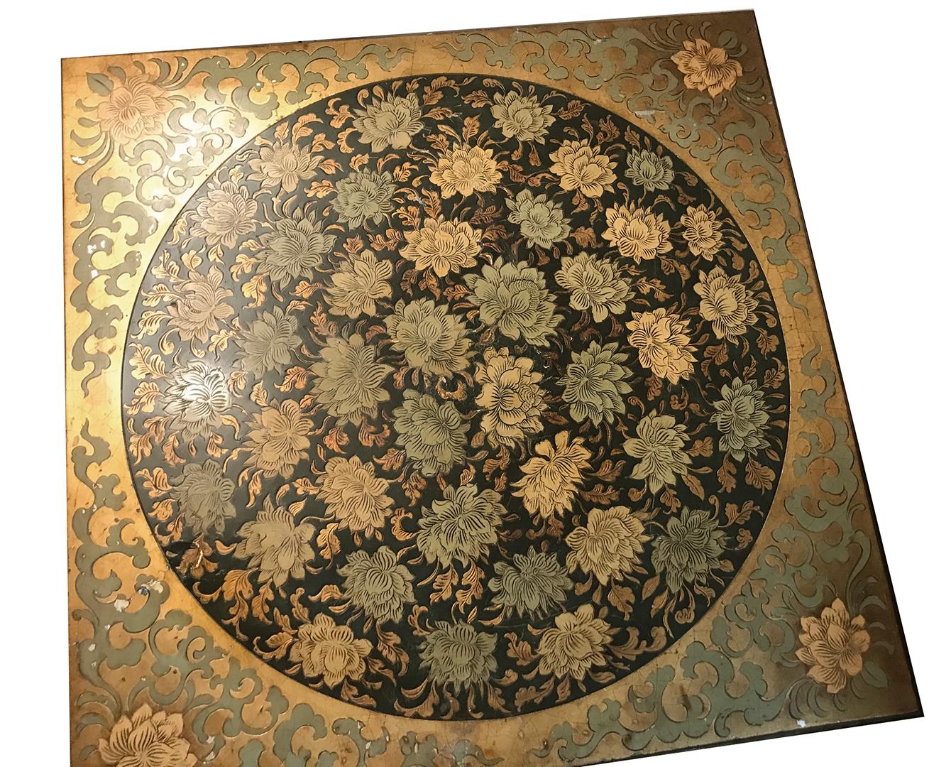 Mid-20th Century Chinoiserie Coffee Table For Sale