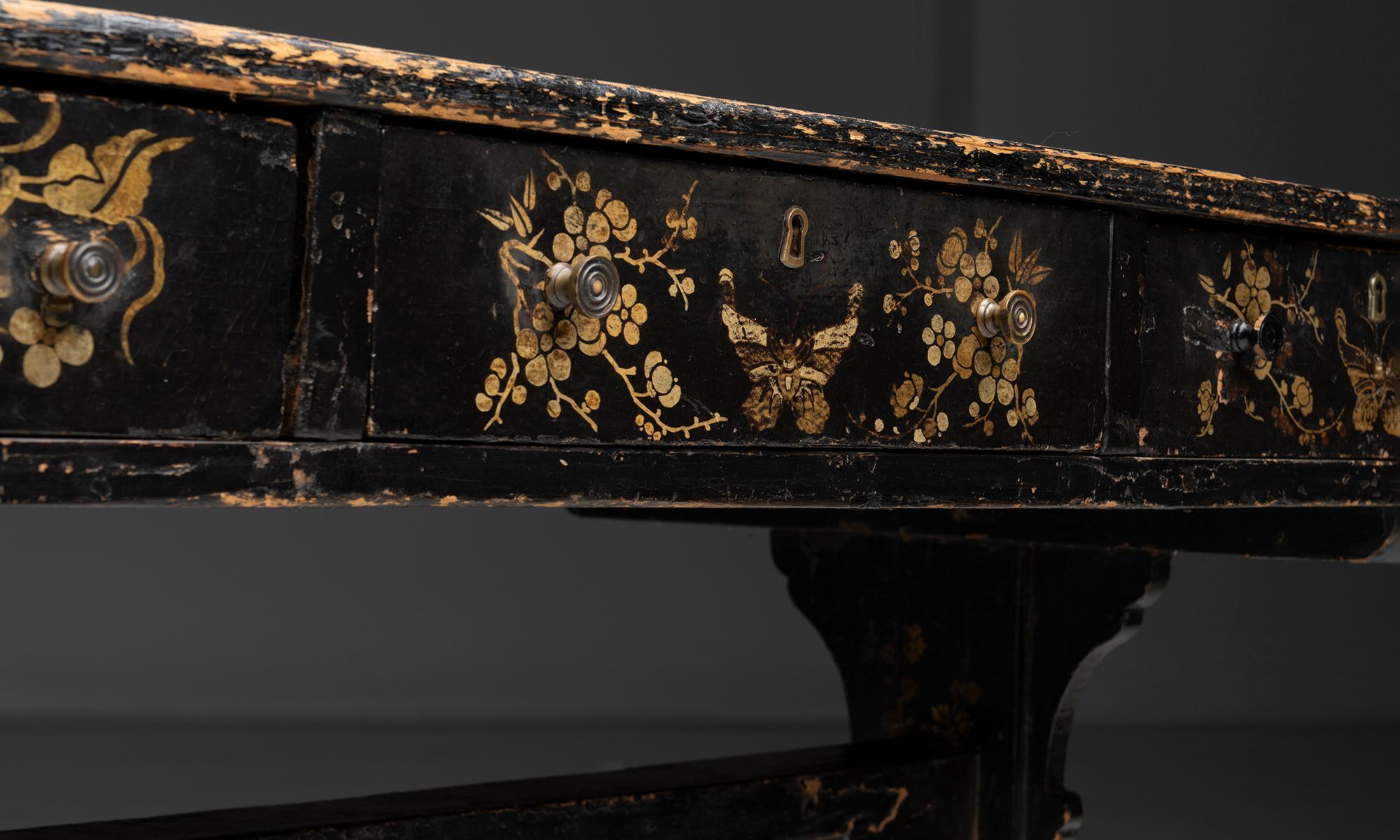 Peint à la main Console Chinoiserie, Angleterre circa 1900 en vente
