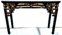 Chinoiserie Console Table Altar Hand Painted