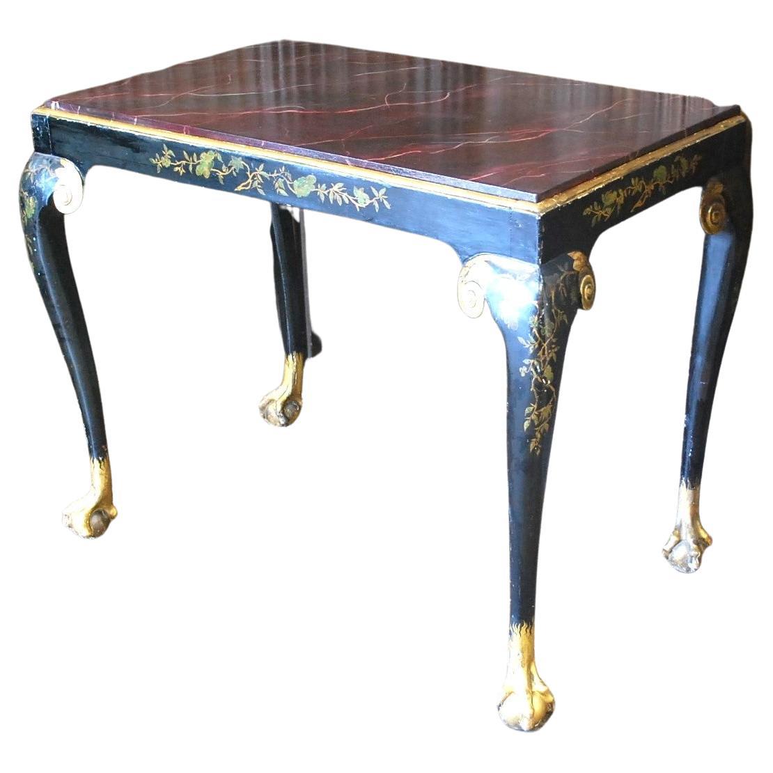 Chinoiserie Console Table For Sale