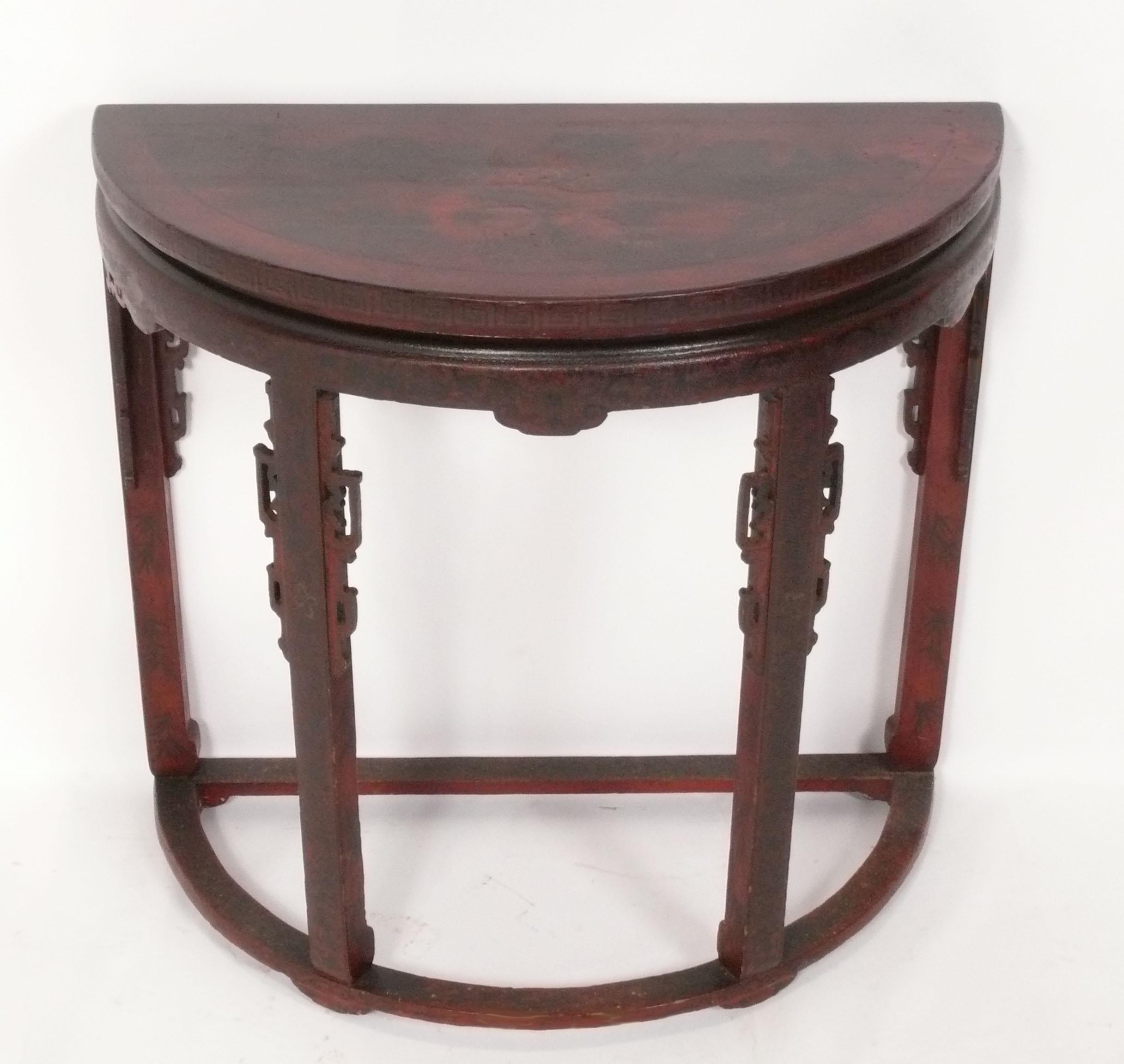 Chinoiseries Table console ou table de bar Chinoiserie en vente