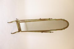 Chinoiserie Decorated Cheval Mirror Circa 1930s