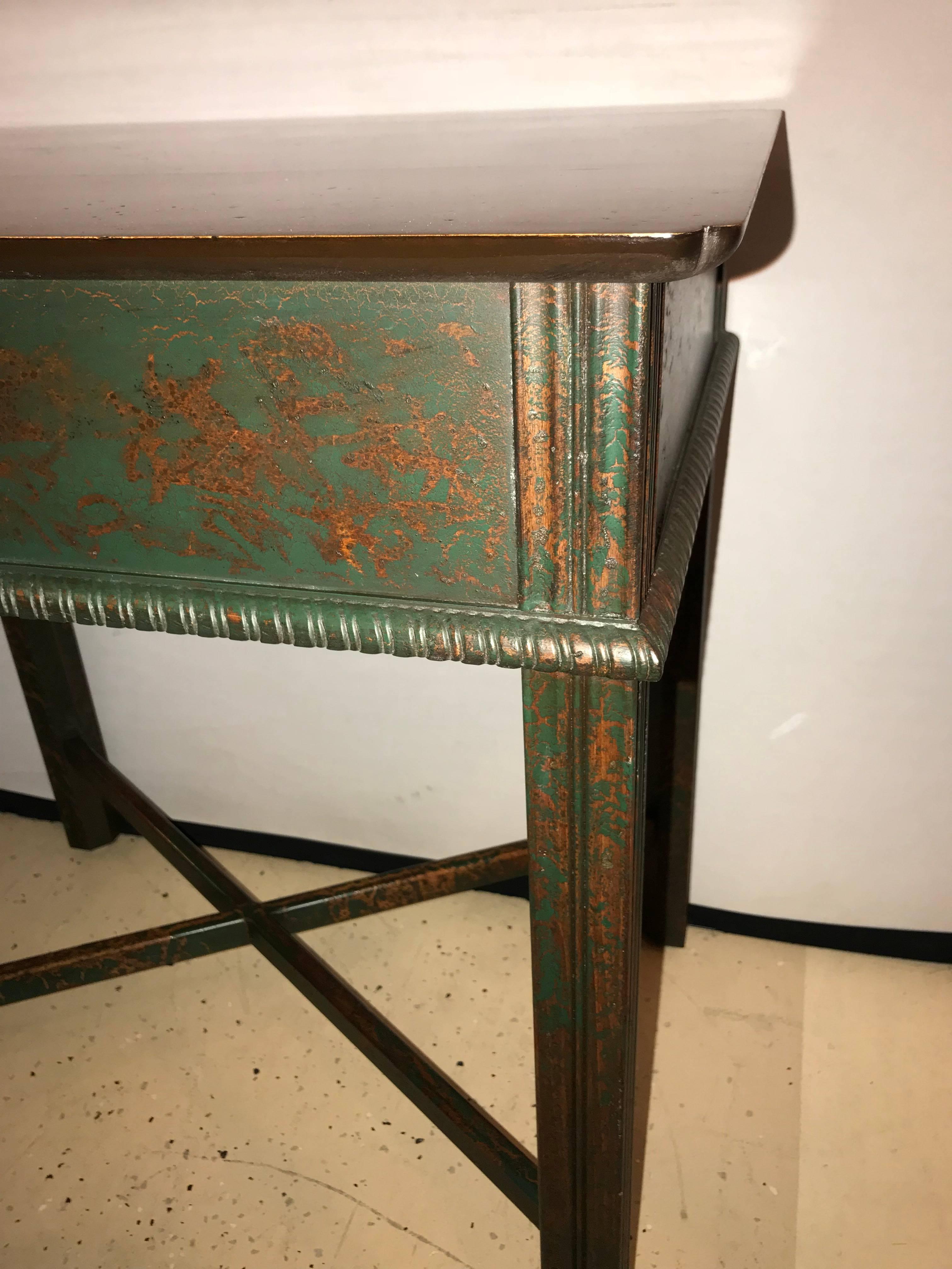 Chinoiserie Decorated End Table by South Hampton Furniture For Sale 6