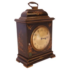 Chinoiserie Decorated Mantel clock 1920s