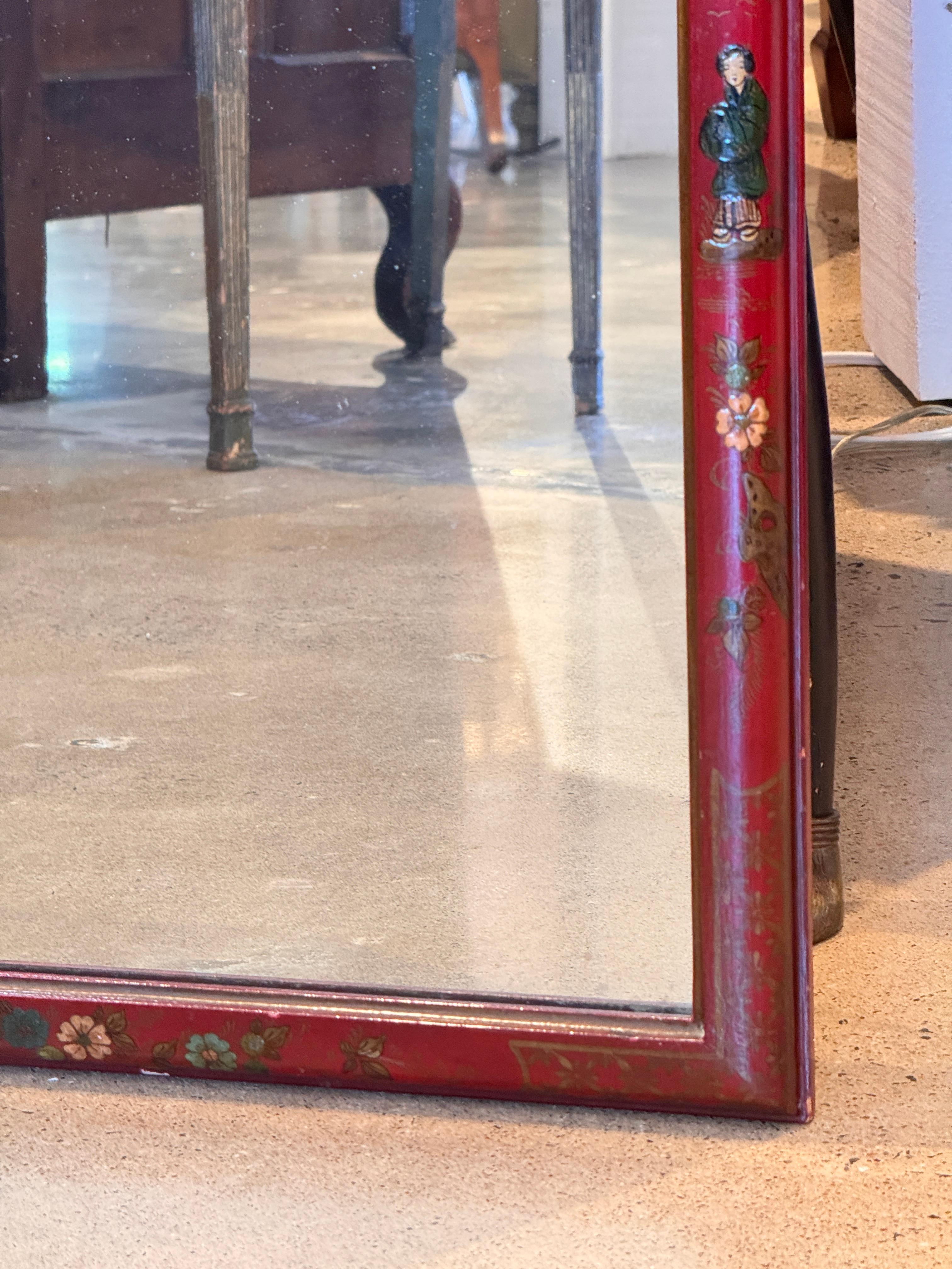 Miroir Decoratif Chinoiserie en vente 1