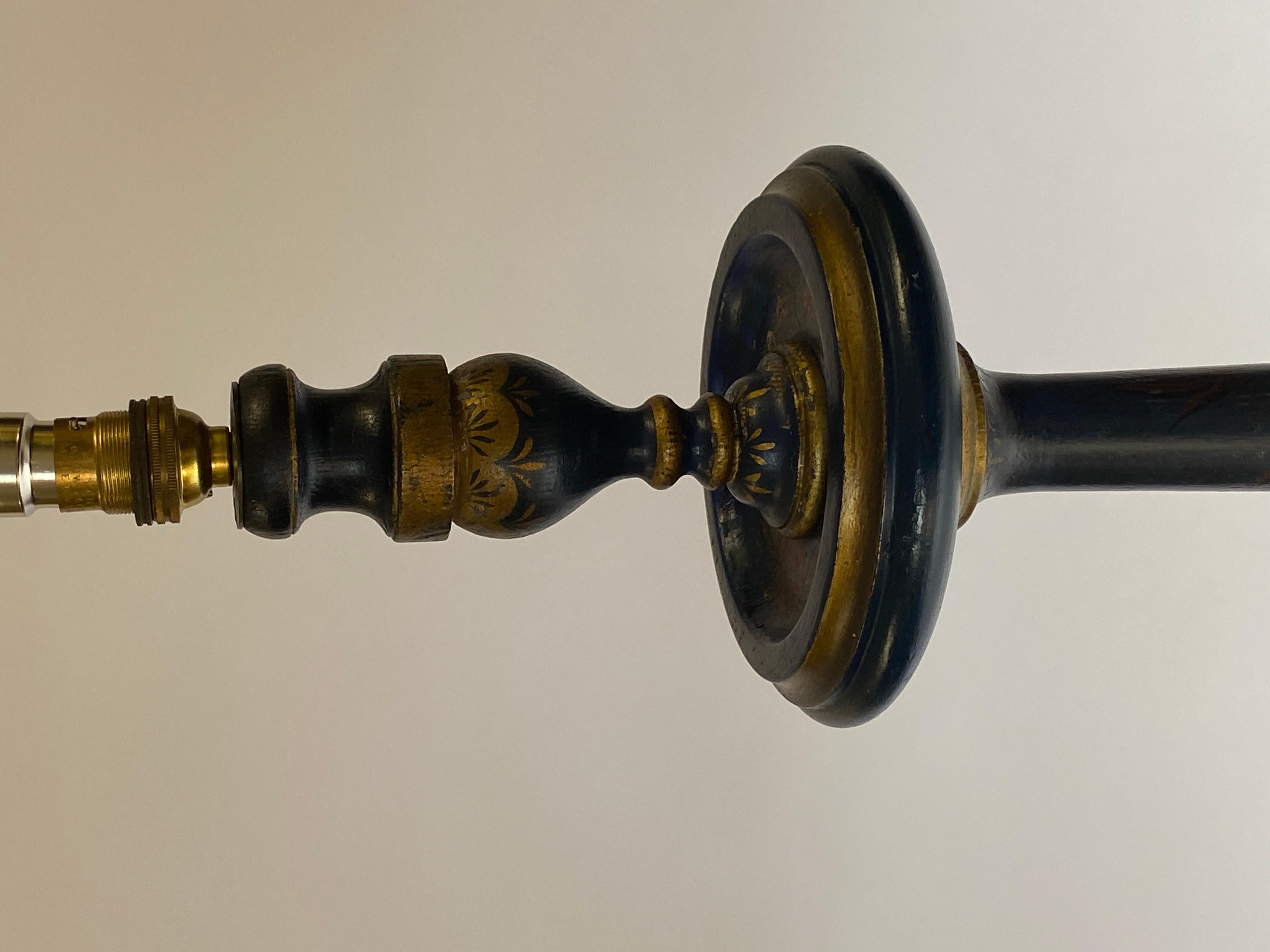 Lampada standard decorata a cineserie, circa anni '30 in vendita 1