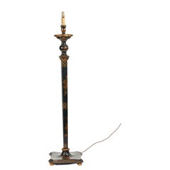 Chinoiserie Decorated Standard Lamp circa 1930s[A]