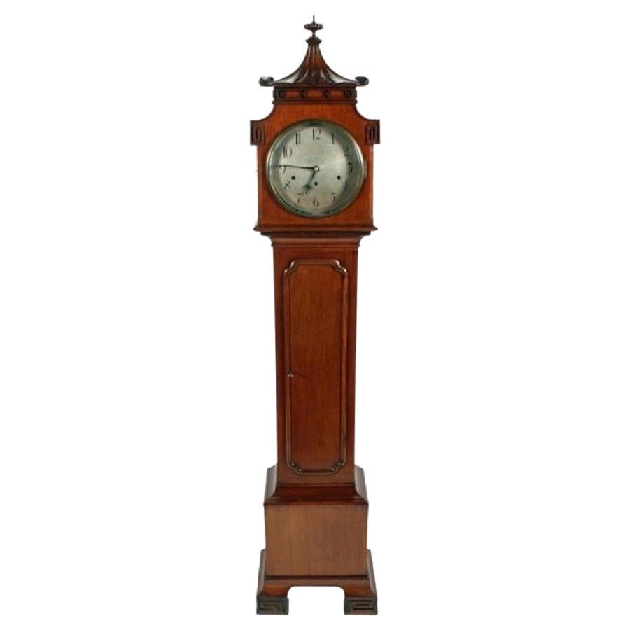 Chinoiserie Design Grandmother Clock, 20th Century For Sale