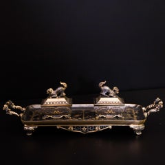 Chinoiserie Desk Set, 19th Century