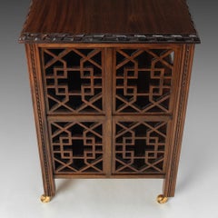 Chippendale Fretted Open Cabinet