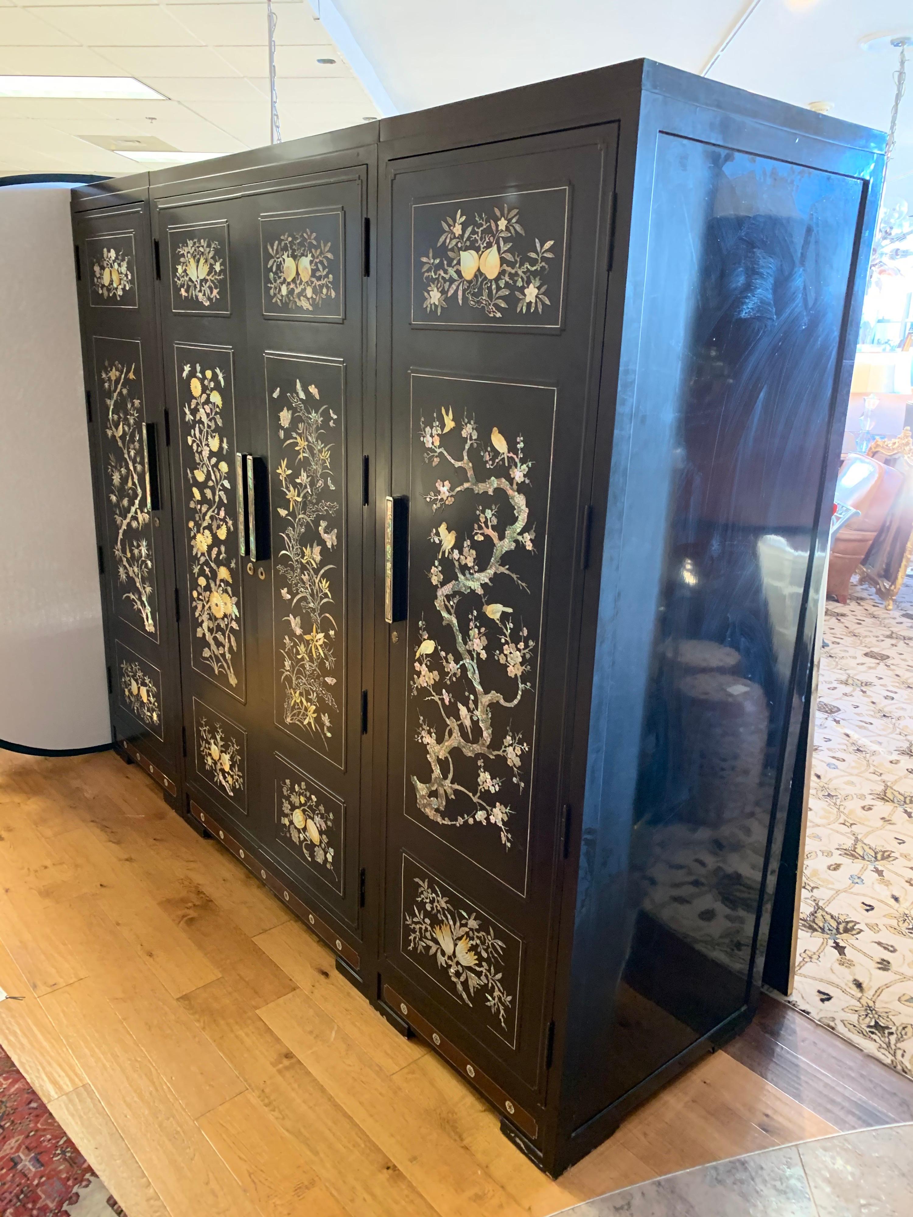 mother of pearl armoire