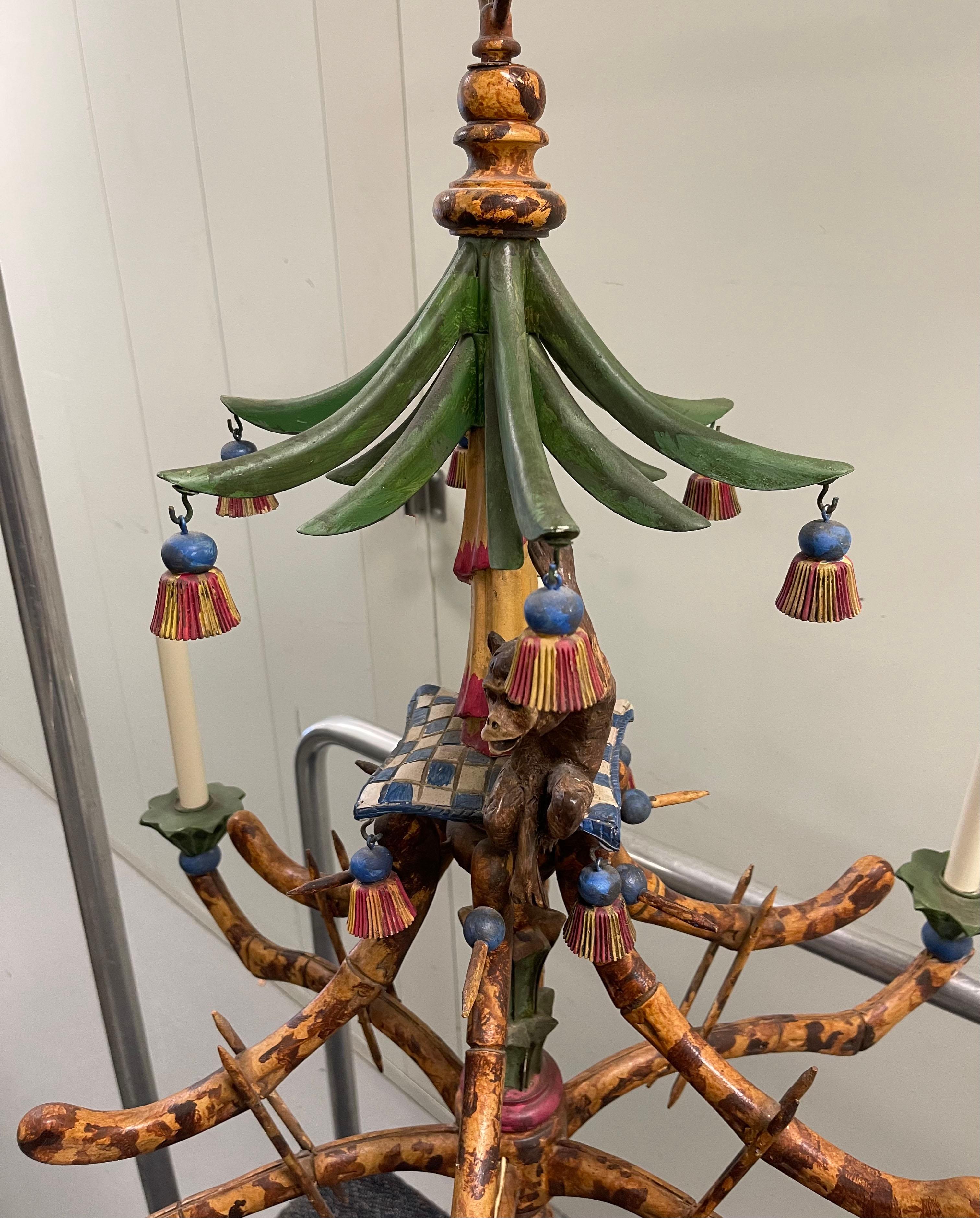 chinoiserie chandelier