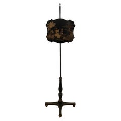 Chinoiserie French Decorative Fireplace Screen Stand