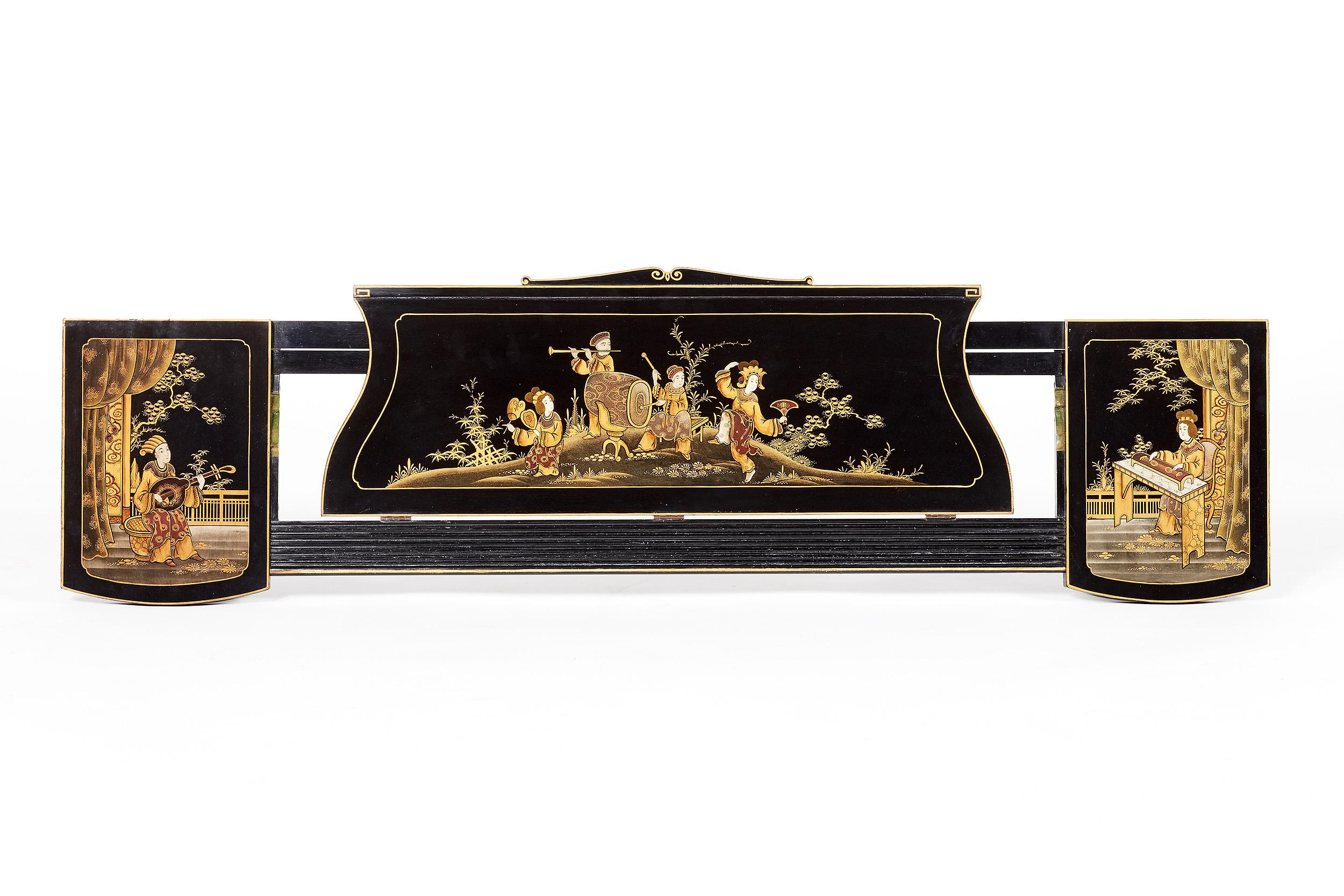 Pianoforte a coda Chinoiserie di Rogers and Sons Londra in vendita 4