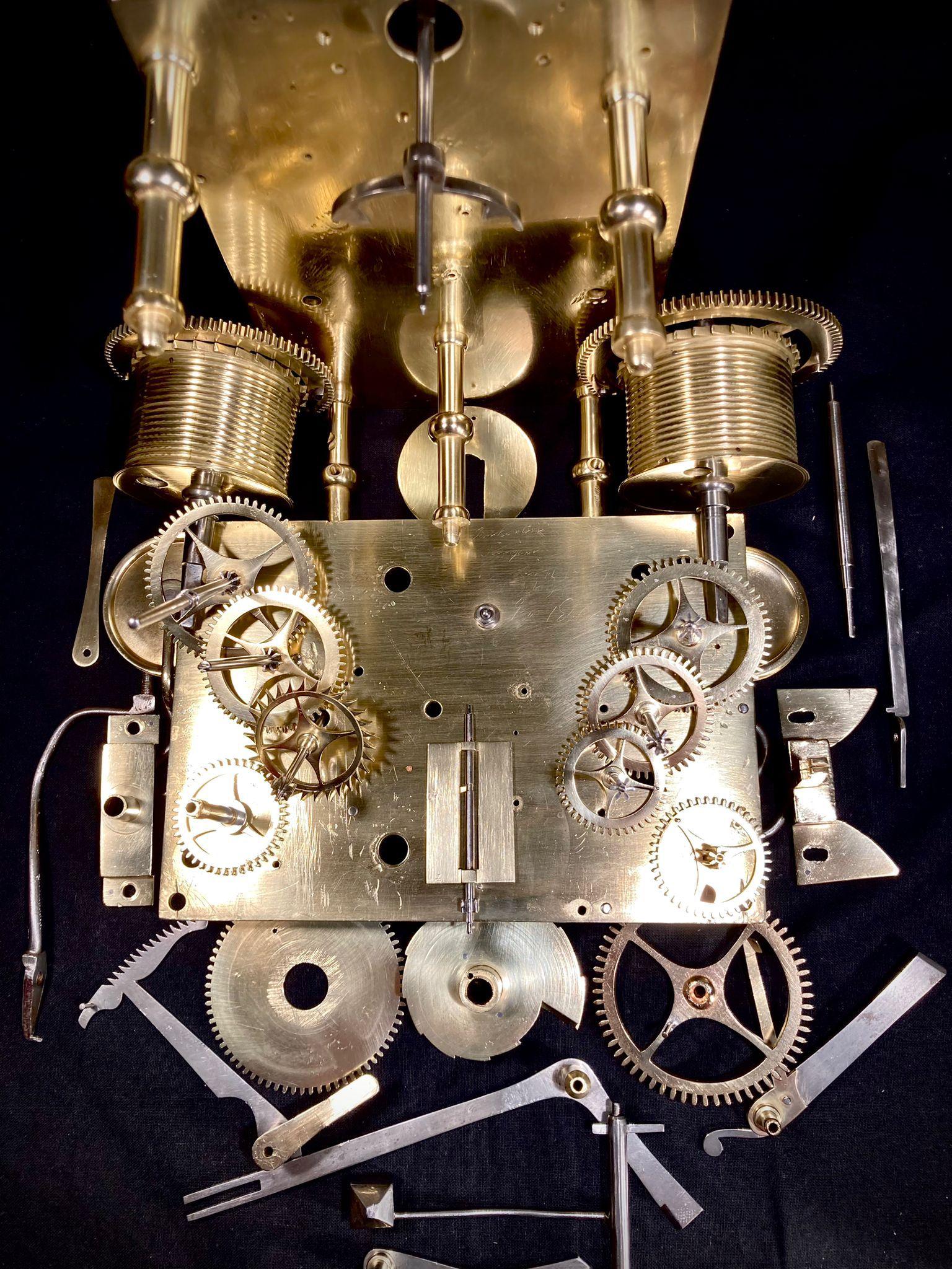 Chinoiserie Grandfather Clock, England, London, Mid-18th Century, Longcase Clock For Sale 8