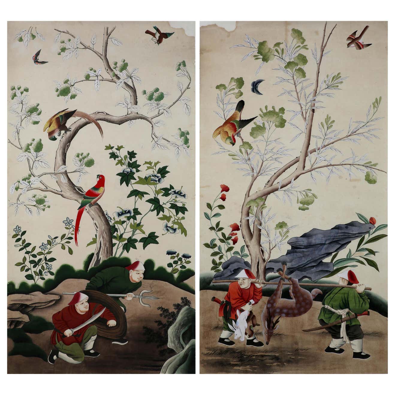 Tableau militaire Victor Huen– Gouache originale Cavalier Cosaque – Militari - Collection Tableau militaire Victor Huen– Gouache originale Cavalier Cosaque – Militari - Collection