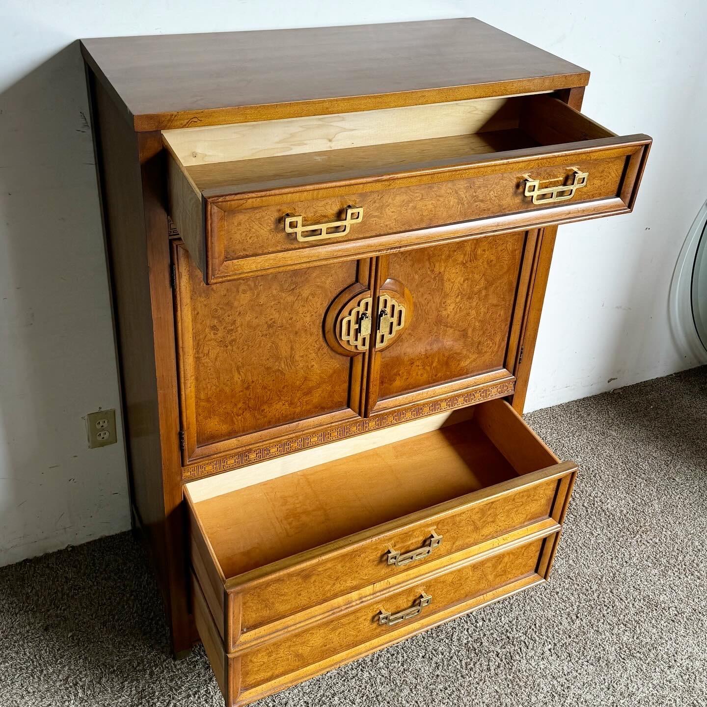 Chinoiserie Henry Link ‚ÄúMandarin‚Äù Armoire by Lexington 2
