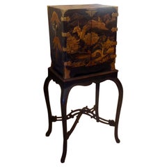 Chinoiserie Jewel Chest on Stand