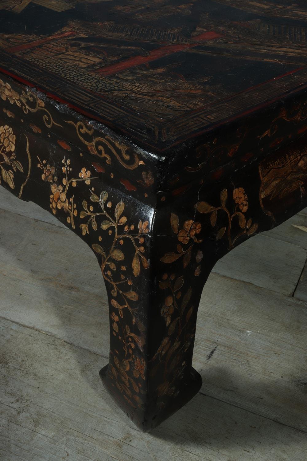 Chinoiserie Kang Table, Late 17th Century 5