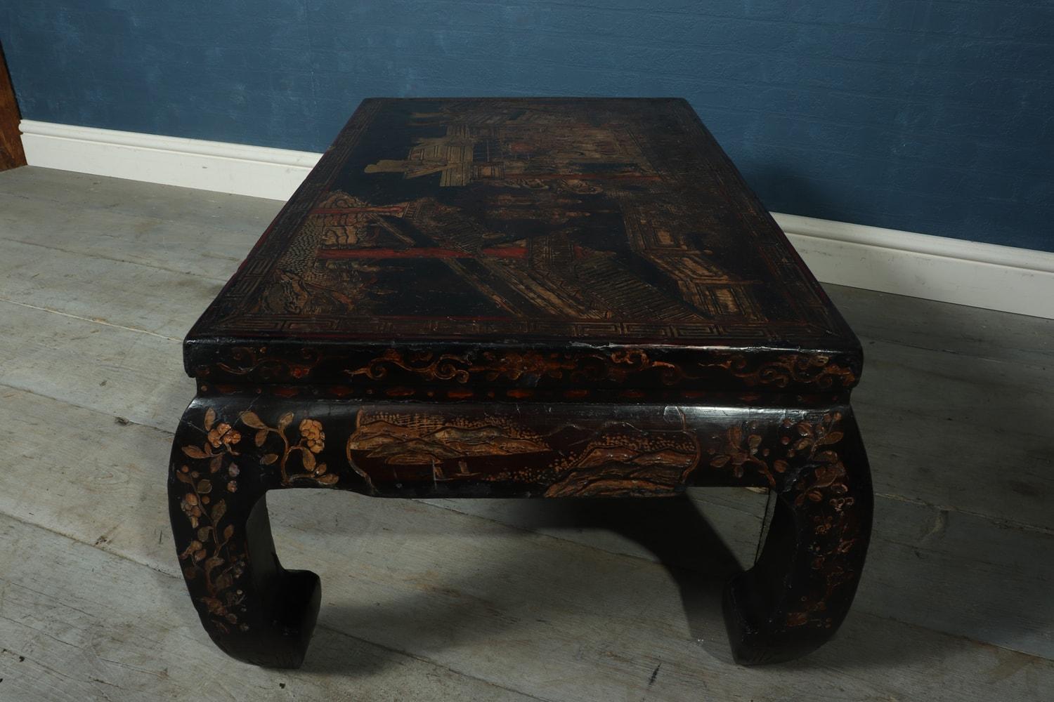 Chinoiserie Kang Table, Late 17th Century 6