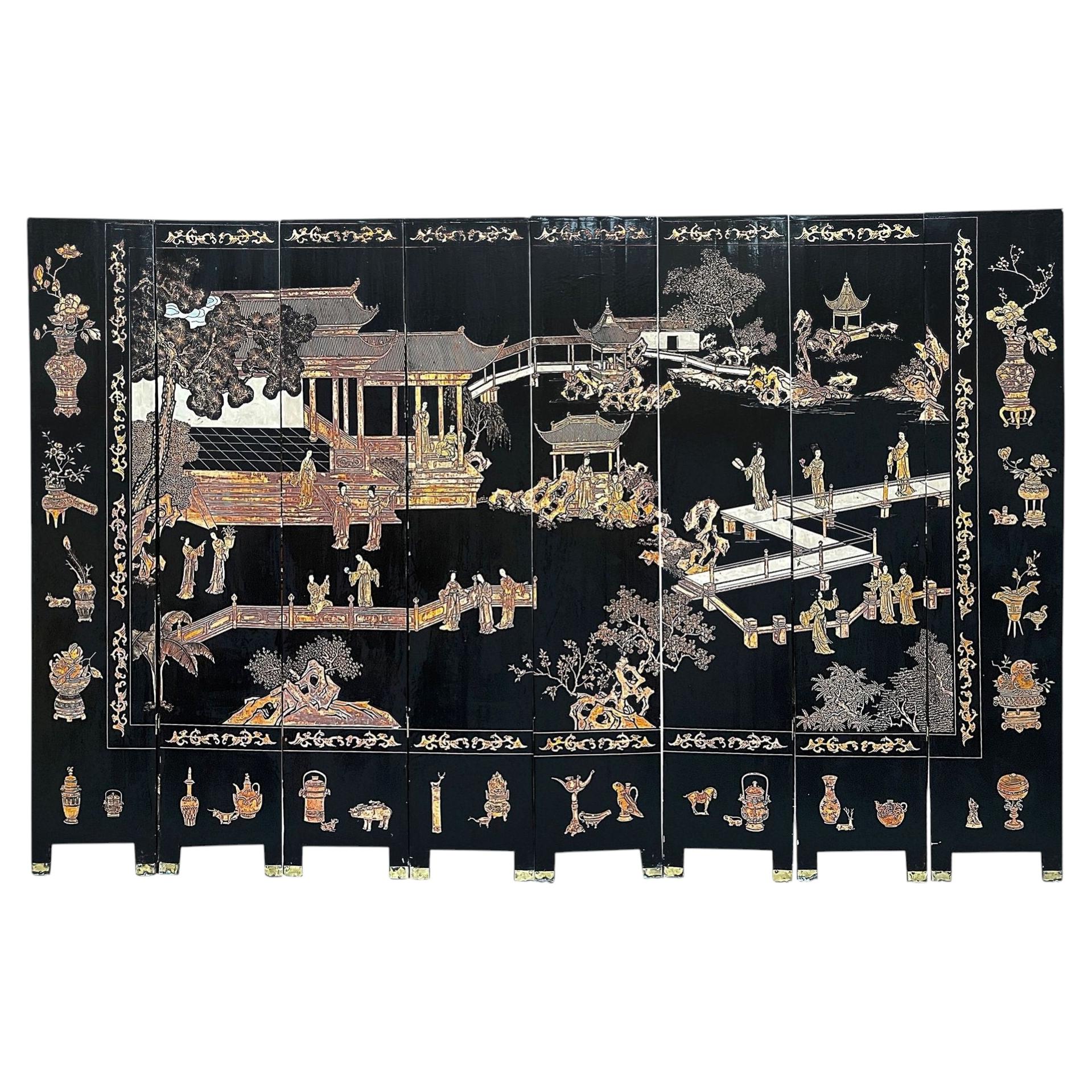 How are Coromandel screens made?