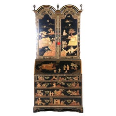 Librería Secretaire Lacada Chinoiserie