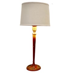 Chinoiserie Lacquer Table Lamp