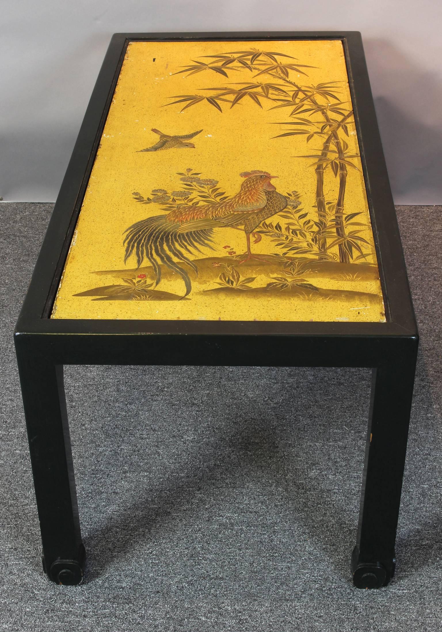 Chinoiserie Lacquered Cocktail Table 4