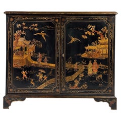 Vitrine laquée de style chinoiserie, XXe siècle