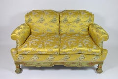 Chinoiserie Living Room with Sofa and Armchairs, France, 1890