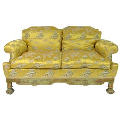 Used Chinoiserie Living Room with Sofa and Armchairs, France, 1890